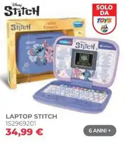 Toys Center Laptop Stitch offerta