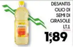 Enne Market Desantis olio di semi di girasole offerta