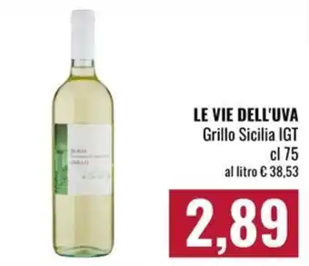 Le Vie dell'Uva Grillo Sicilia IGT