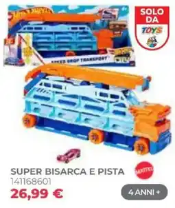 Toys Center Hot Wheels Super Bisarca e Pista offerta