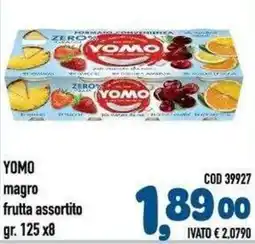 Del Prete Distribuzioni Yomo magro frutta assortito offerta
