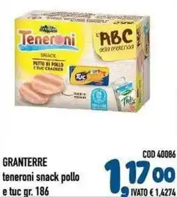Del Prete Distribuzioni Teneroni snack pollo offerta