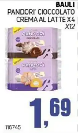Migro Pandori cioccolato crema al latte offerta