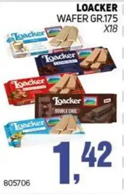 Migro Loacker wafer offerta