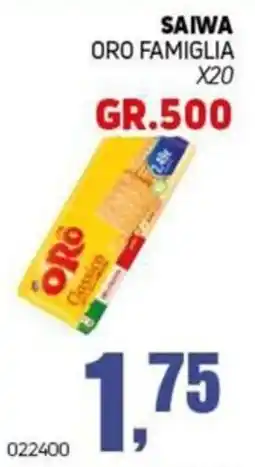 Migro Saiwa Oro Famiglia offerta