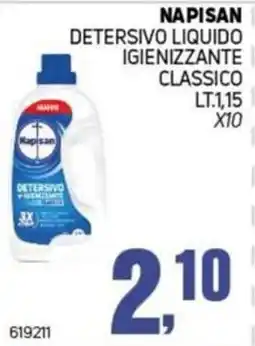 Migro Napisan Detersivo liquido igienizzante classico offerta