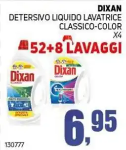 Migro Detersivo liquido lavatrice Dixan classico-color offerta
