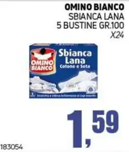 Migro Omino Bianco Sbianca Lana offerta