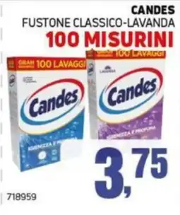 Migro Candes Fustone Classico-Lavanda offerta