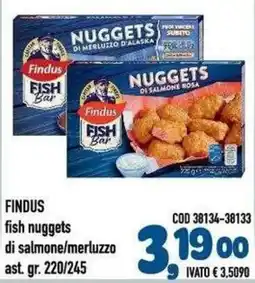 Del Prete Distribuzioni Findus fish nuggets offerta