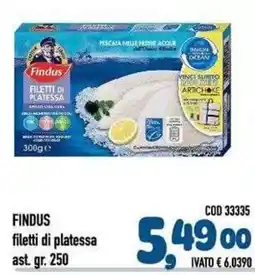 Del Prete Distribuzioni Findus filetti di platessa offerta