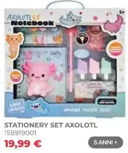 Toys Center Stationery Set Axolotl offerta