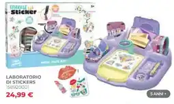 Toys Center Sparkle Lab Sticker offerta