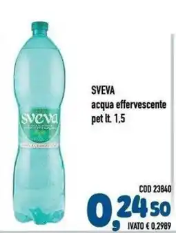 Del Prete Distribuzioni Sveva acqua effervescente offerta