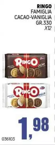 Migro Ringo famiglia cacao-vaniglia offerta