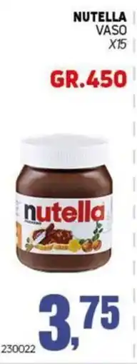 Migro Nutella offerta