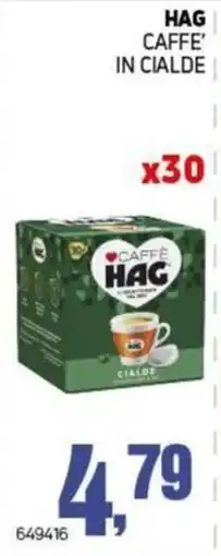 Migro Caffè Hag in cialde offerta