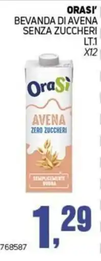 Migro OraSi bevanda di avena senza zuccheri offerta