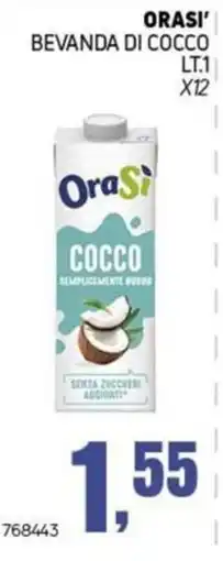 Migro OraSi bevanda di cocco offerta