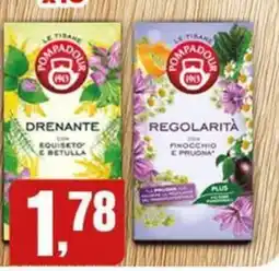 Migro Le tisane Pompador Regolarità offerta