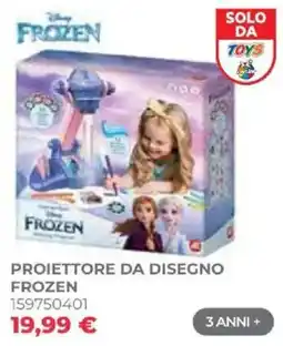Toys Center Proiettore da disegno Frozen offerta