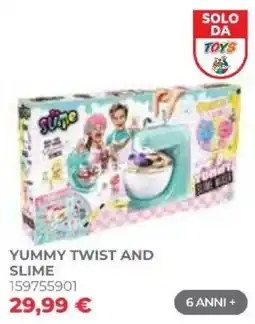 Toys Center Yummy Twist and Slime offerta