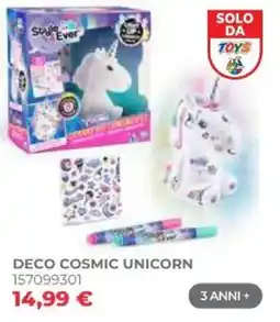 Toys Center Style Ever Deco Cosmic Unicorn offerta