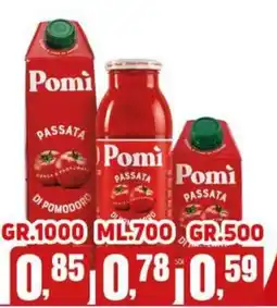 Migro Pomi passata offerta