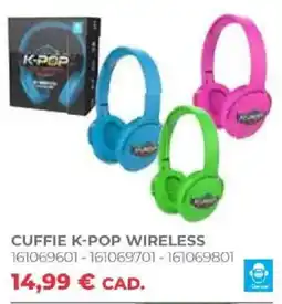 Toys Center Cuffie K-Pop Wireless offerta