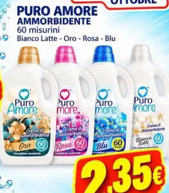 Puro Amore Crema di Ammorbidente