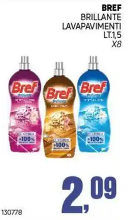 Migro Bref Brillante lavapavimenti offerta