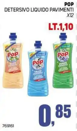 Migro Pop detersivo liquido pavimenti offerta