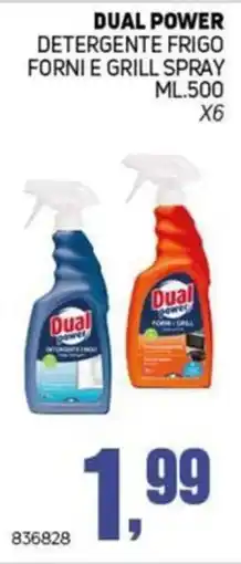 Migro Dual Power detergente frigo forni e grill spray offerta
