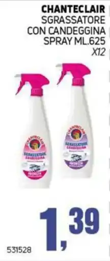 Migro Chanteclair sgrassatore con candeggina offerta