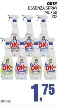 Migro Okey essenza spray offerta