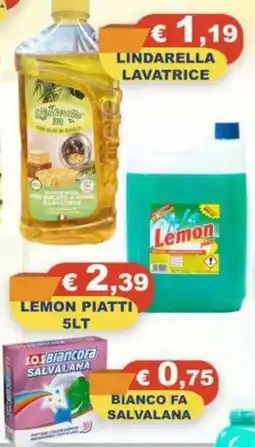 Magazzini del Risparmio Lindarella lavatrice offerta