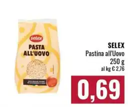 Famila Market Selex Pastina all'Uovo offerta