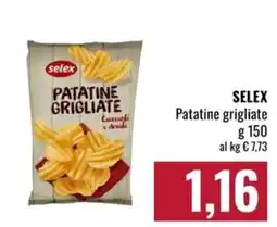 Famila Market Selex Patatine grigliate offerta