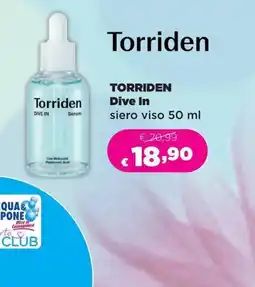 Acqua & Sapone Torriden siero viso offerta