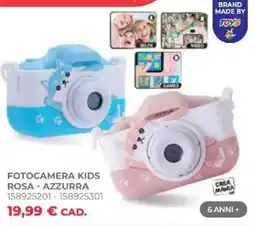 Toys Center Fotocamera kids rosa - azzurra offerta