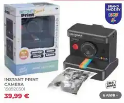 Toys Center Instant Print Camera Crea Mania offerta