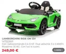 Toys Center Lamborghini Ride On 12V offerta