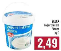 Famila Market Yogurt Intero Bianco SELEX offerta