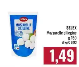 Famila Market Selex Mozzarelle ciliegine offerta