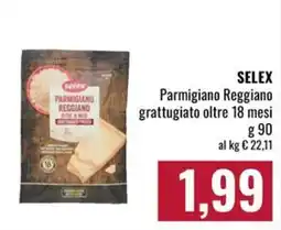 Famila Market SELEX Parmigiano Reggiano grattugiato offerta