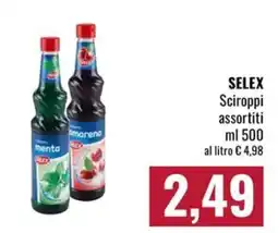 Famila Market SELEX Sciroppi assortiti offerta