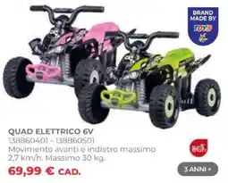 Toys Center Quad elettrico 6V offerta