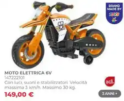 Toys Center Moto elettrica 6V offerta