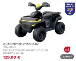 Toys Center Quad futuristico 10.8V offerta