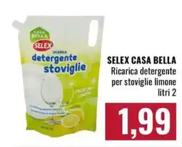 Famila Market Selex casa bella detergente stoviglie offerta